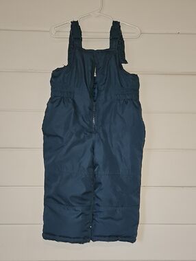 Carter's Medium Blue Toddler Snow Bib Overalls (2T)